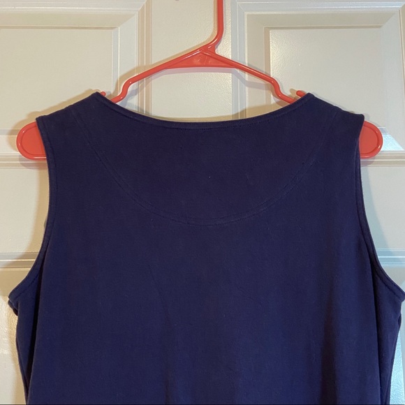 Navy Button Up Maxi Dress - Picture 5 of 6